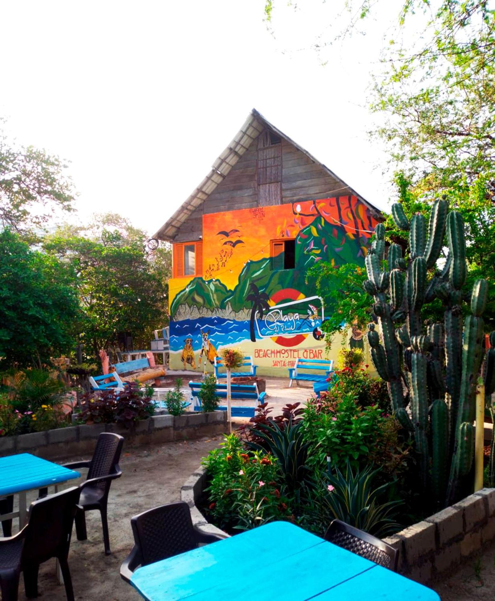 Playa Del Ritmo Beach Hostel & Bar - Adults Only Санта Марта Екстериор снимка